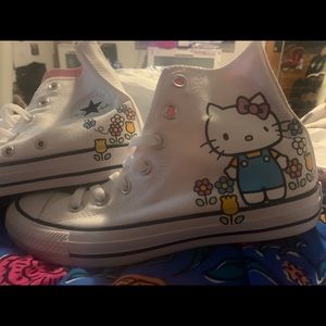 Brand new Hello Kitty Converse size 7